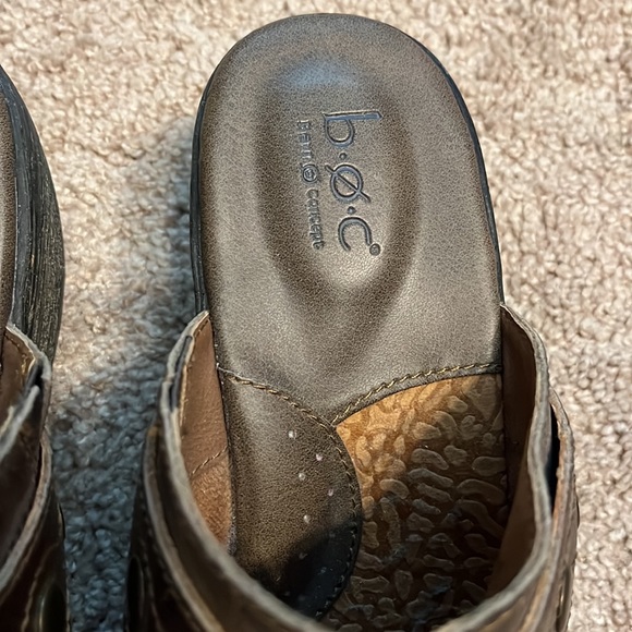 B.O.C Mules - Leather Size 8 - New - Picture 2 of 5